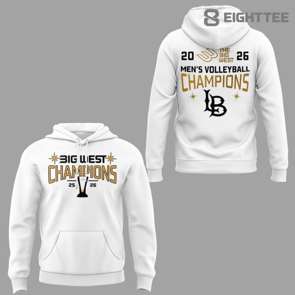 Alternative view of 2026 Big West Men’s Volleyball Champions Victory Hoodie V2