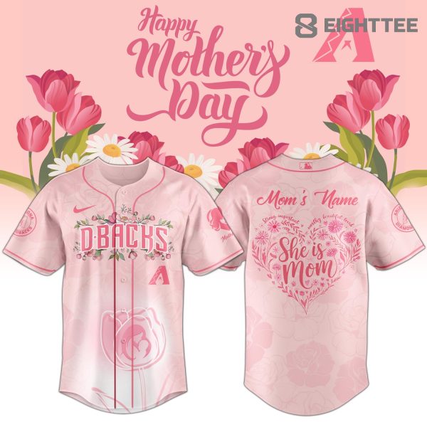 Arizona Diamondbacks Happy Mother’s Day 2026 Personalized Jersey