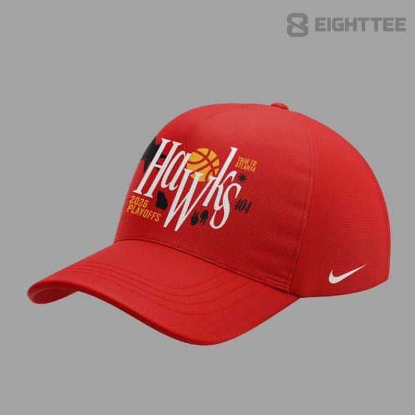 Alternative view of Atlanta Hawks 2026 Playoffs True To Atlanta Hoodie V2