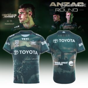Cowboys Anzac 2026 Tshirt Editions Limited by Eighttee.com Cowboys Anzac 2026 Tshirt Editions Limited