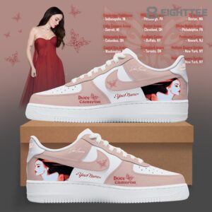 Dove Cameron 2026 Tour Merch The First Time AF1 Sneaker by Eighttee.com Dove Cameron 2026 Tour Merch The First Time AF1 Sneaker