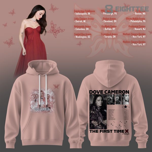 Dove Cameron 2026 Tour Merch The First Time Hoodie
