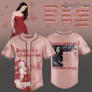 Dove Cameron 2026 Tour Merch The First Time Jersey