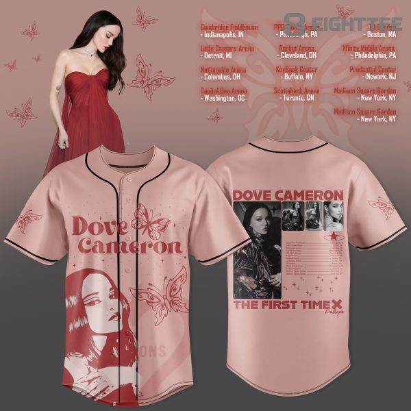 Dove Cameron 2026 Tour Merch The First Time Jersey