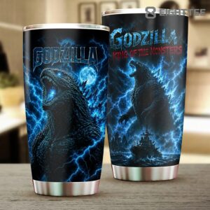 Godzilla King of the Monsters Stainless Steel Tumbler Cup
