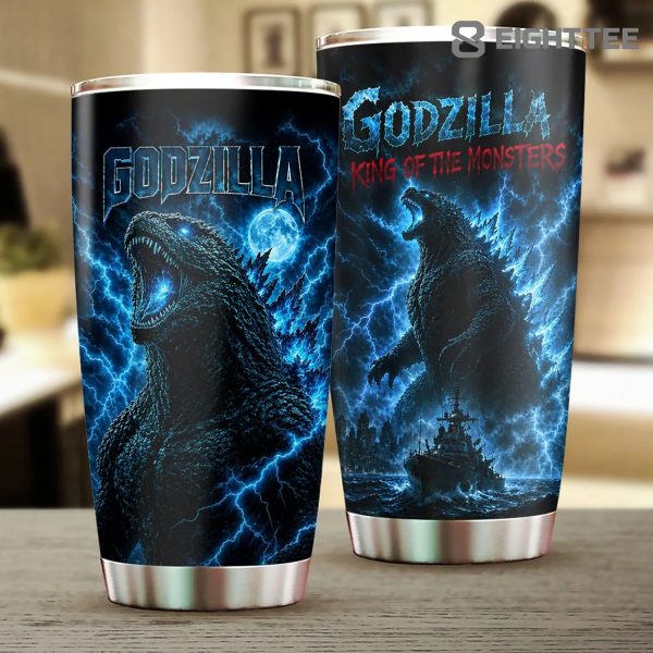 Godzilla King of the Monsters Stainless Steel Tumbler Cup