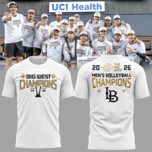 Limited Edition 2026 Big West Men’s Volleyball Champions 🏐🏆 Shirt V2
