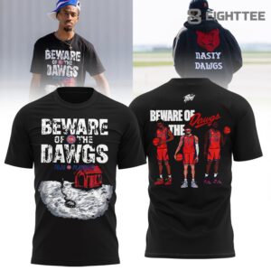 Limited Edition Detroit Pistons BEWARE OF THE DAWGS Shirt