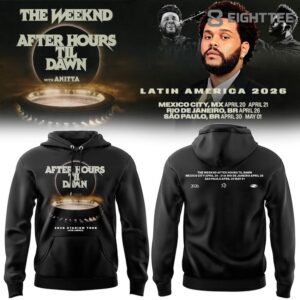 Limited Edition The Weeknd “After Hours Til Dawn With Anitta” Hoodie