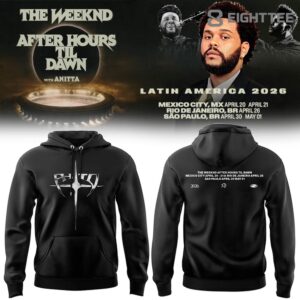 Limited Edition The Weeknd “After Hours Til Dawn With Anitta” Hoodie V2