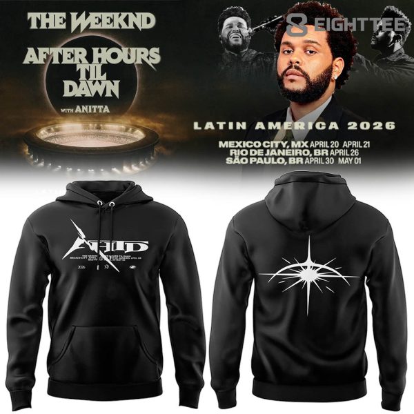 Limited Edition The Weeknd “After Hours Til Dawn With Anitta” Hoodie V4
