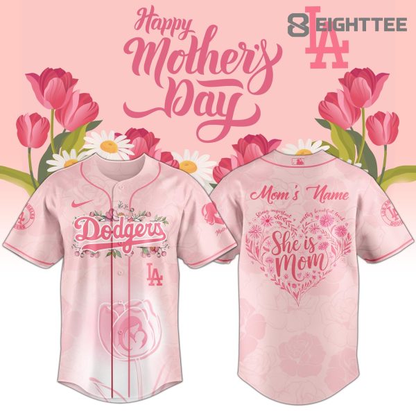 Los Angeles Dodgers Happy Mother’s Day 2026 Personalized Jersey