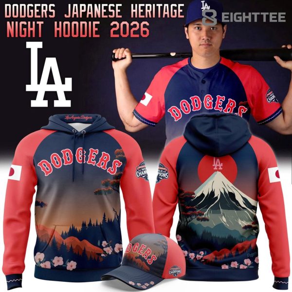 Los Angeles Dodgers Japan Heritage Night Hoodie