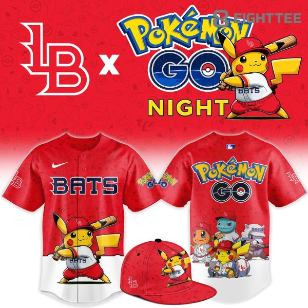 Louisville Bats Pokemon GO Night Limited Jersey