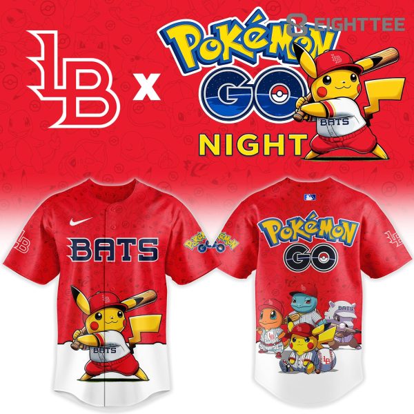 Alternative view of Louisville Bats Pokemon GO Night Limited Jersey