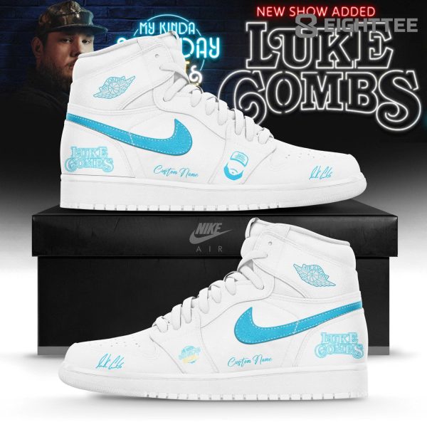 Luke Combs ”My Kinda Saturday Night Tour 2026” Limited Edition White AJ1 Sneaker