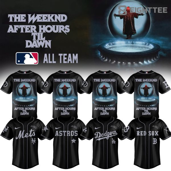 MLB X The Weeknd ”After Hours Til Dawn Tour” Limited Edition Signature - Jersey 3