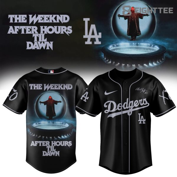 Alternative view of MLB X The Weeknd ”After Hours Til Dawn Tour” Limited Edition Signature - Jersey 3