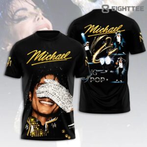 Michael Jackson King of Pop Limited Edition 3D TShirt by Eighttee.com Michael Jackson King of Pop Limited Edition 3D T-Shirt