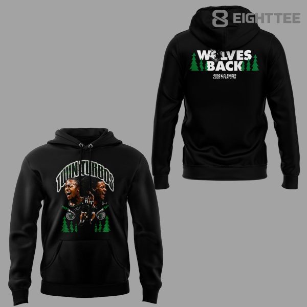 Minnesota Timberwolves "Twin Turbos" playoff 🐺🏀 Hoodie