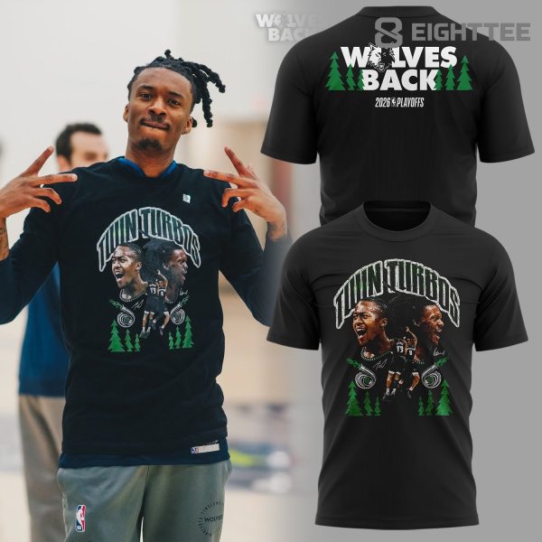 Minnesota Timberwolves "Twin Turbos" playoff 🐺🏀 Shirt