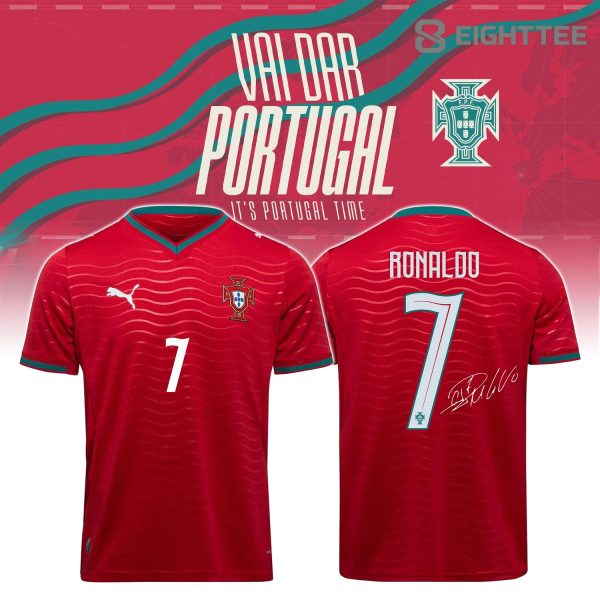 Portugal Soccer Team CR7 World Cup 2026 Home Jersey