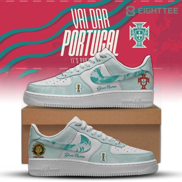 Portugal World Cup 2026 Custom AF1 Shoes #2