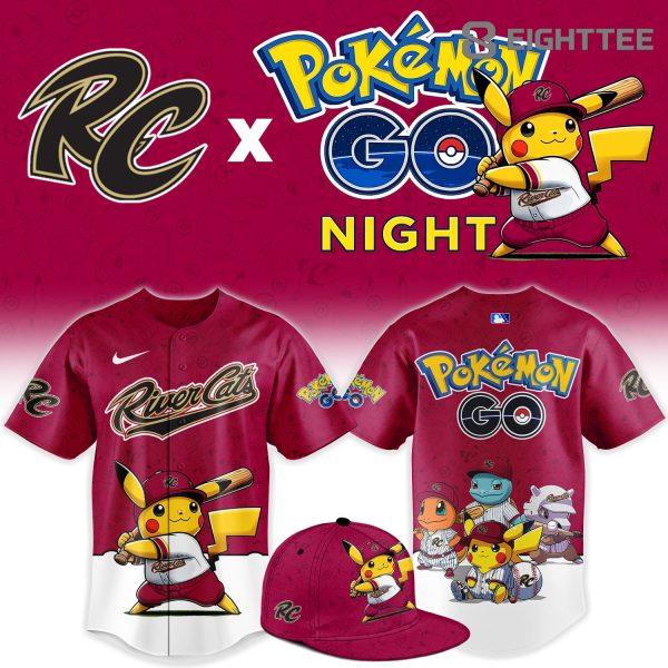 Sacramento River Cats Pokemon GO Night Limited Jersey