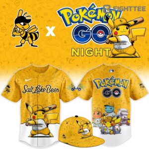 Salt Lake Bees Pokemon GO Night Limited Jersey