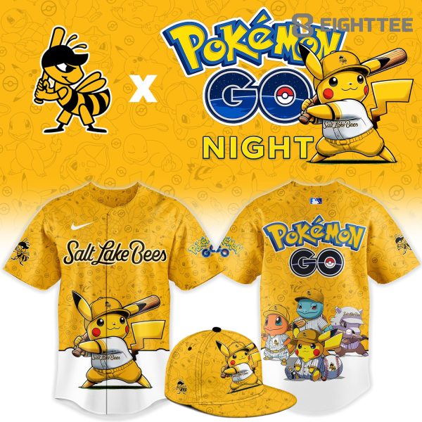 Salt Lake Bees Pokemon GO Night Limited Jersey
