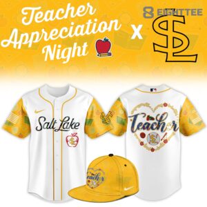 Salt Lake Bees Teacher Appreciation Night Limited Jersey