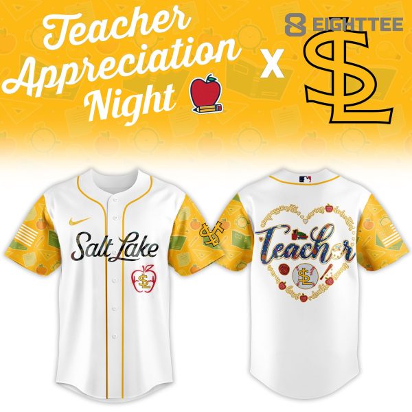 Alternative view of Salt Lake Bees Teacher Appreciation Night Limited Jersey