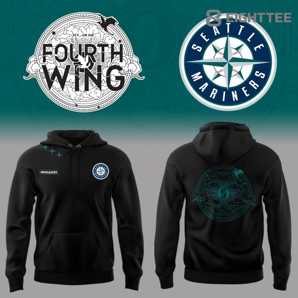 Seattle Mariners x Fourth Wing 2026 ⚾🐉 Hoodie
