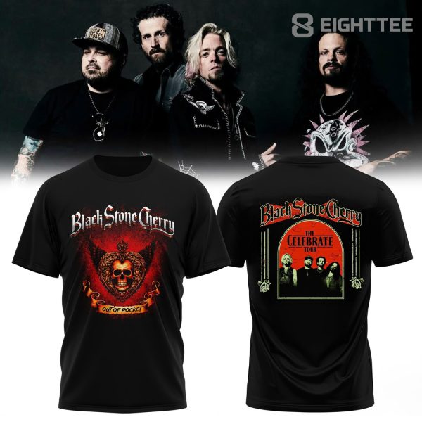 Sevendust Black Stone Cherry - The Celebrate Tour T-shirt | Out of Pocket Edition V2