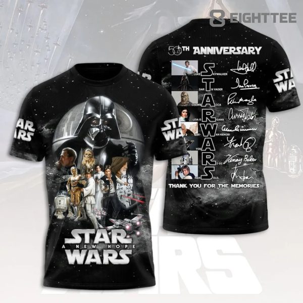 Star Wars 50th Anniversary 3D Apparel