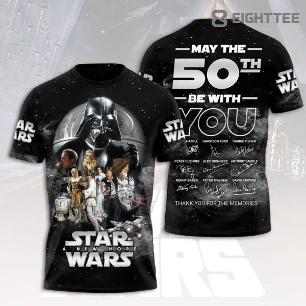 Star Wars 50th Anniversary Limited Edition 3D T-Shirt