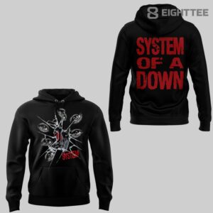 System Of A Down Graphic Pullover Hoodie by Eighttee.com System Of A Down Graphic Pullover Hoodie
