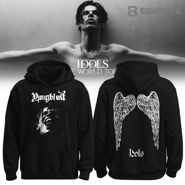 Yungblud - Idols World Tour 2026 Limited Edition Black Hoodie
