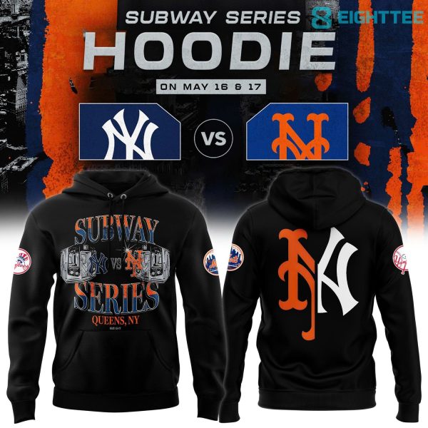 2026 MLB Subway Series Yankees x Mets Hoodie