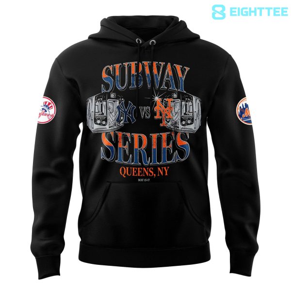 Alternative view of 2026 MLB Subway Series Yankees x Mets Hoodie