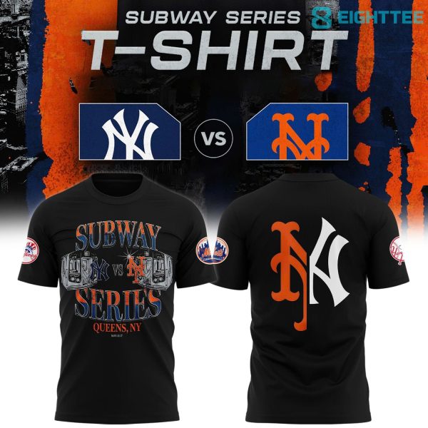 2026 MLB Subway Series Yankees x Mets T-shirt
