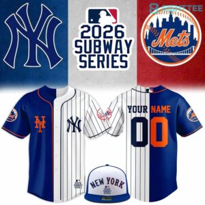 2026 Subway Series Yankees x Mets Jersey by Eighttee.com 2026 Subway Series Yankees x Mets Jersey