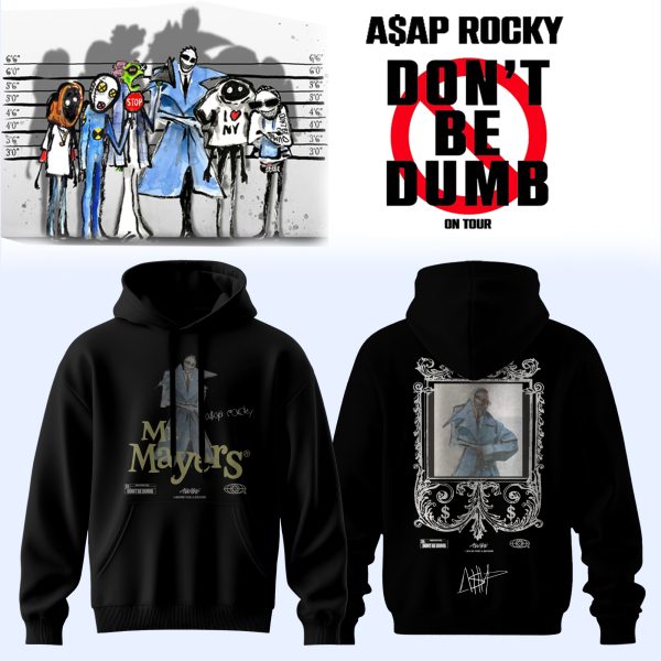 ASAP Rocky Don't Be Dumb World Tour 2026 Limited Edition Signature - Hoodie V2