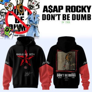 44-11.jpg .ASAP Rocky Don't Be Dumb World Tour 2026 Limited Edition Signature - Hoodie