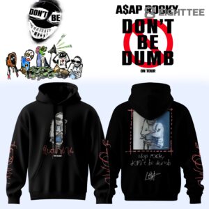 ASAP Rocky Don't Be Dumb World Tour 2026 Limited Edition Signature - Hoodie V3