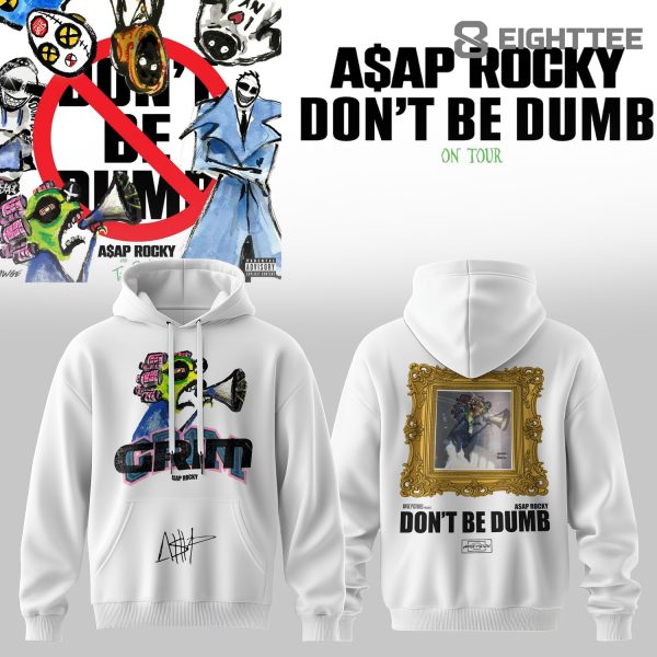 ASAP Rocky Don't Be Dumb World Tour 2026 Limited Edition Signature - Hoodie V4