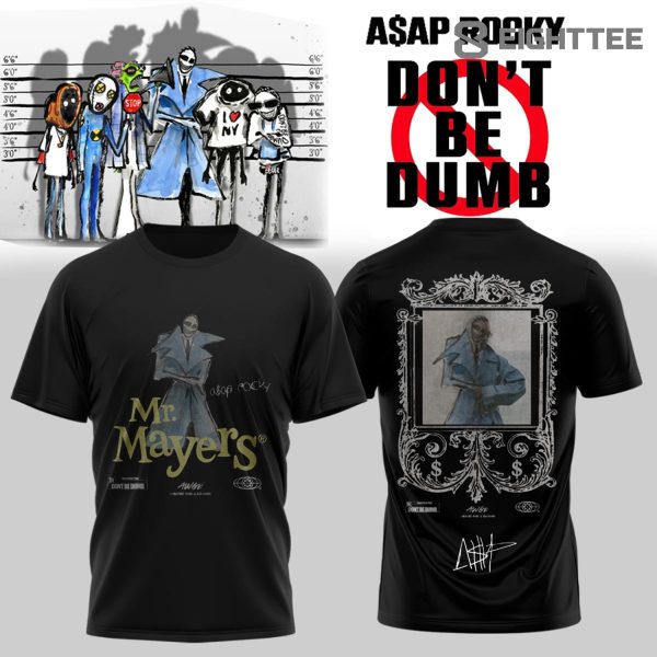 ASAP Rocky Don't Be Dumb World Tour 2026 Limited Edition Signature - Tshirt V2