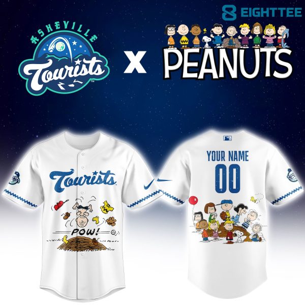 Alternative view of A.Tourists Peanuts Night Limited Custom Jersey