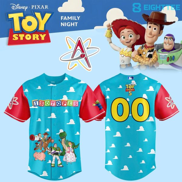 Albuquerque Isotopes Toy Story Night Baseball Jersey