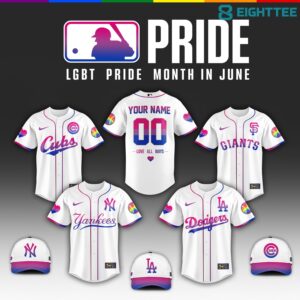 All Team MLB x Pride Day ( Bisexual ) 2026 Jersey Limited Edition